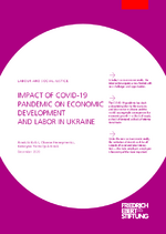 Impact of COVID-19 pandemic on economic development and labor in Ukraine