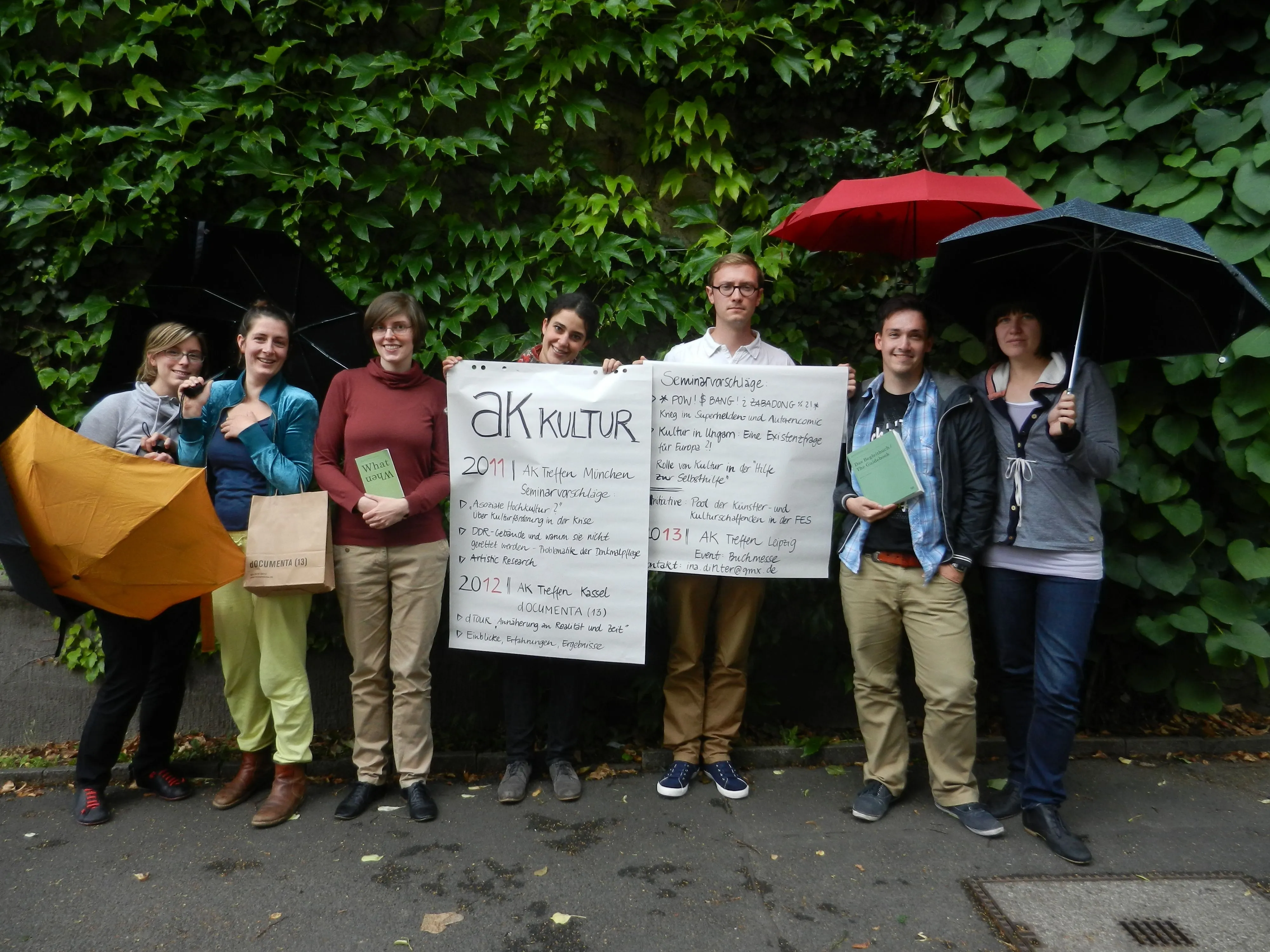 Der Arbeitskreis Kultur der Studienförderung besucht die documenta in Kassel, 2013