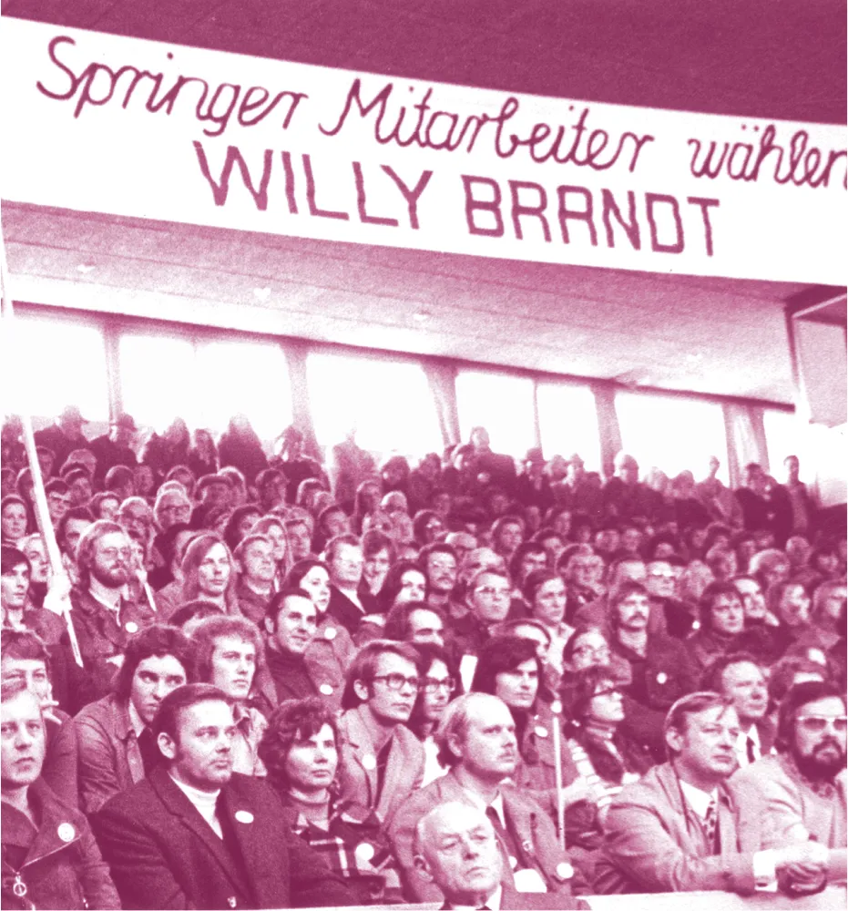 Bundestagswahlkampf 1972 in Lübeck, 18.11.1972