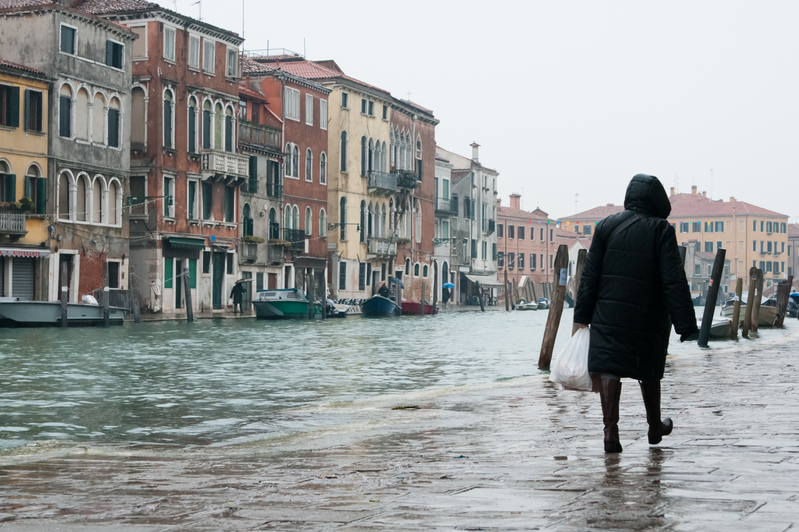 Hochwasser in Venedig