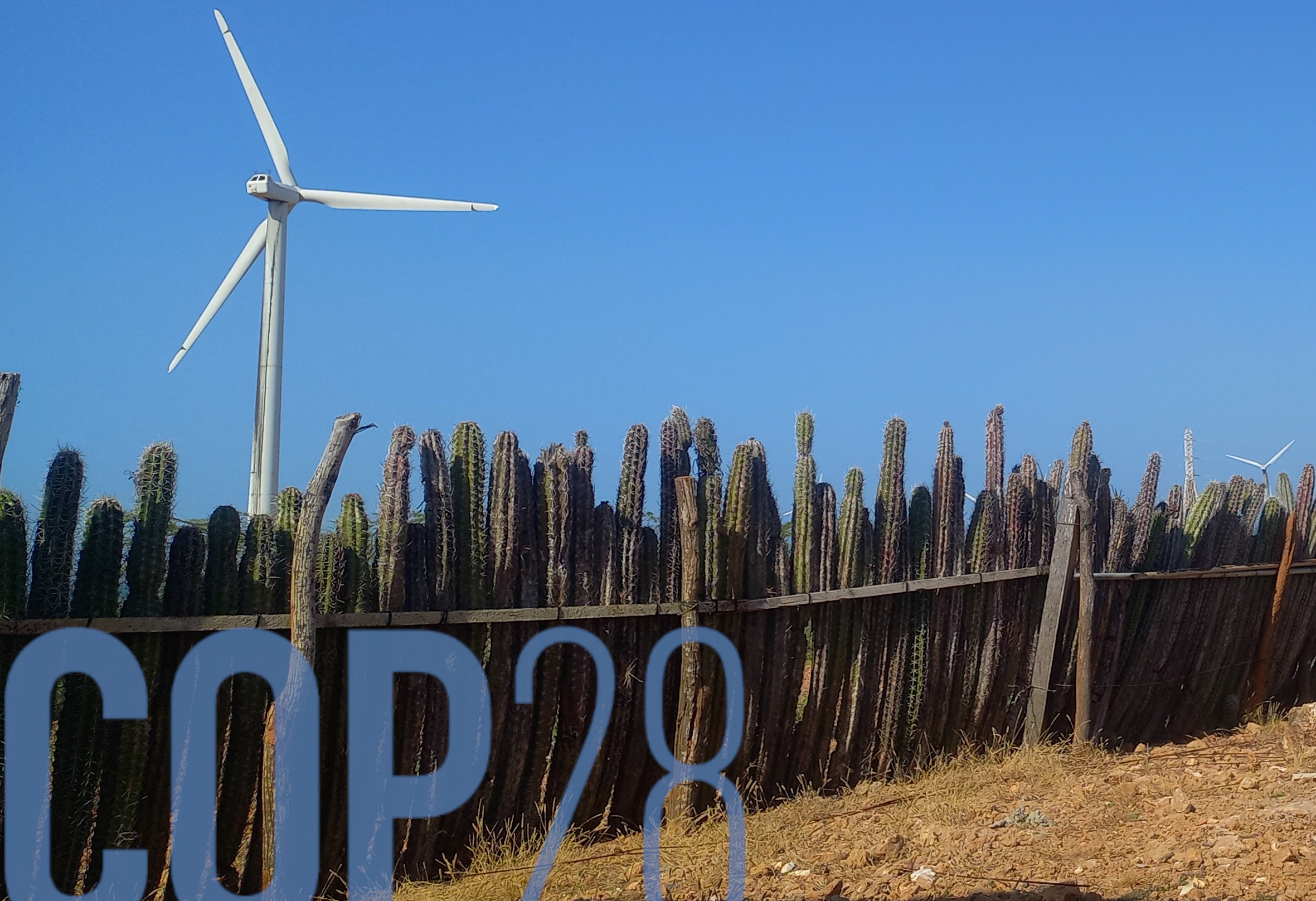 Windenergieprojekte in La Guajira, Kolumbien.