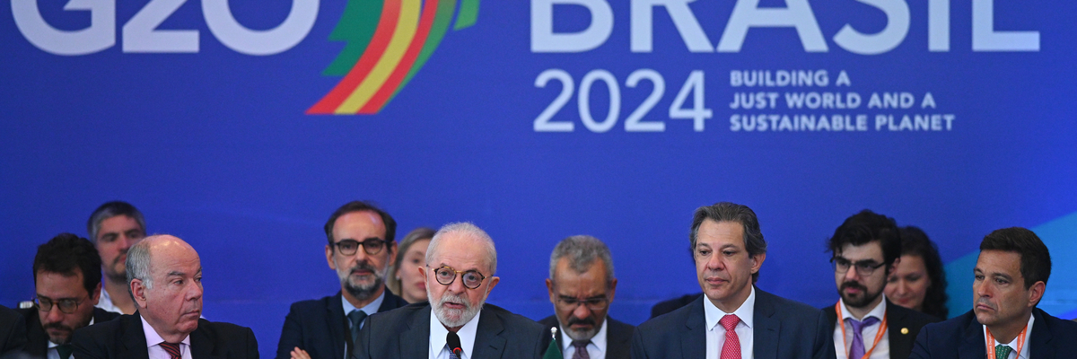 Neben dem brasilianischen Präsidenten Lula da Silva beginnen mehrere brasilianische G20-Vertreter ihre erste Konsultationsrunde unter brasilianischem Vorsitz
