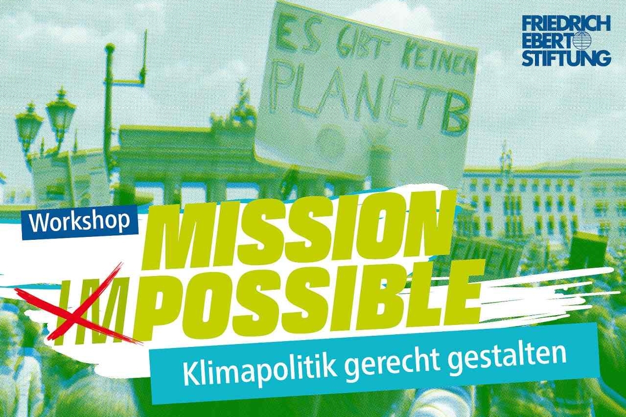 Text: Workshop "Mission Impossible". Die Silbe "im" ist rot durchgestrichen, sodass es stattdessen "Mission Possible" heißt.