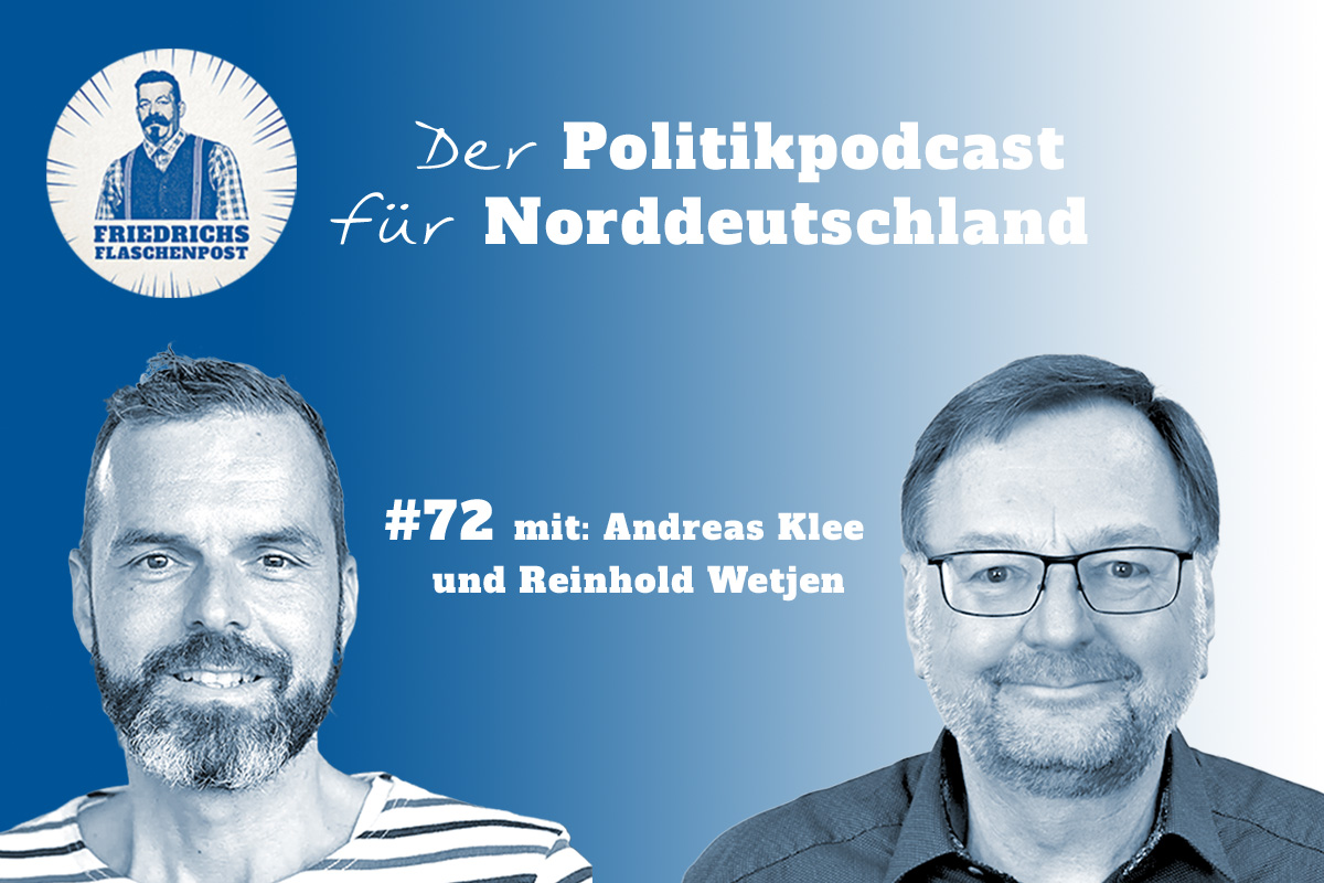 Bild von Podcast Teilnehmern Andreas Klee und Reinhold Wetjen