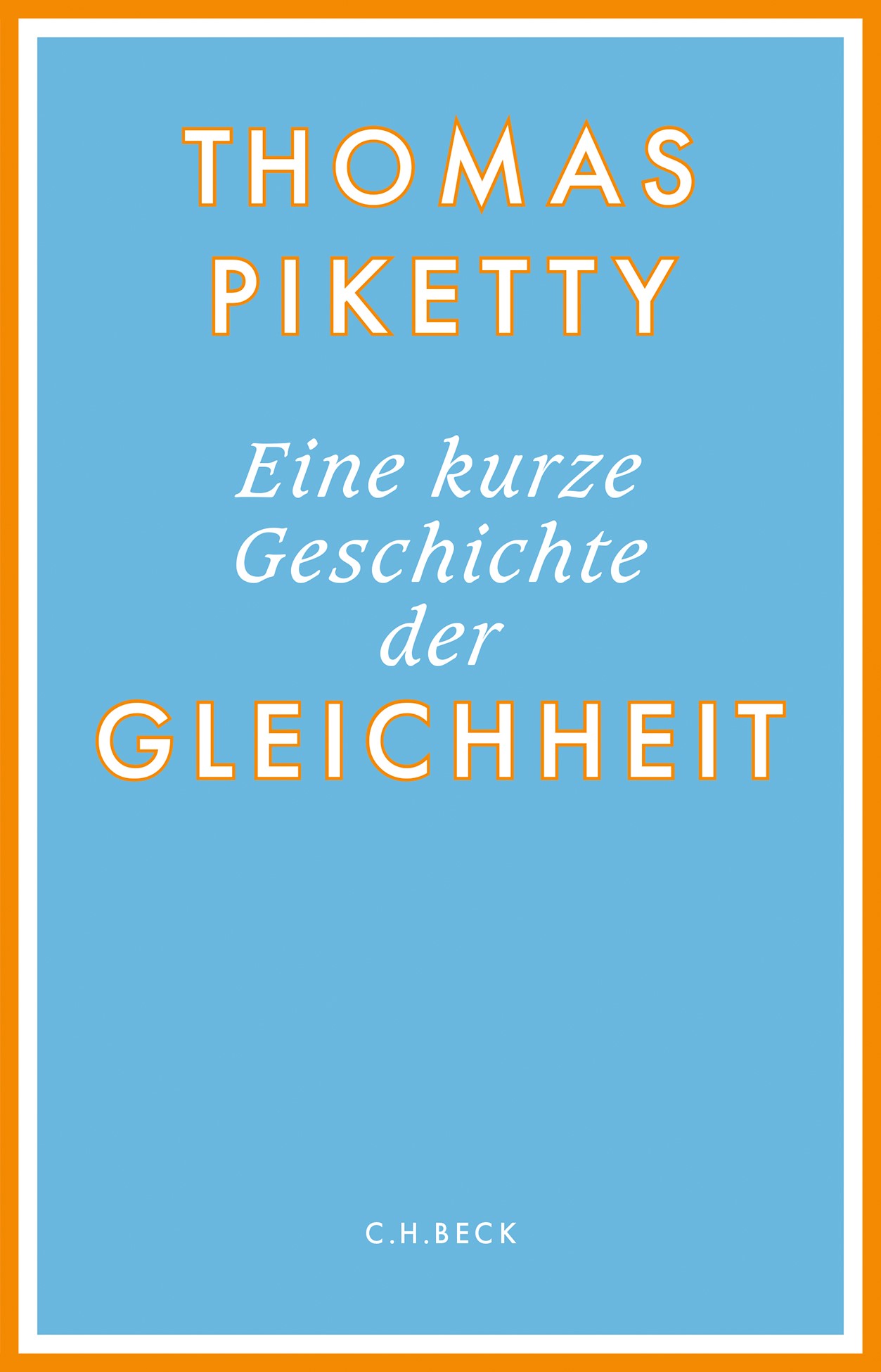 Buchcover Thomas Piketty, Eine kurze Geschichte der Gleichheit