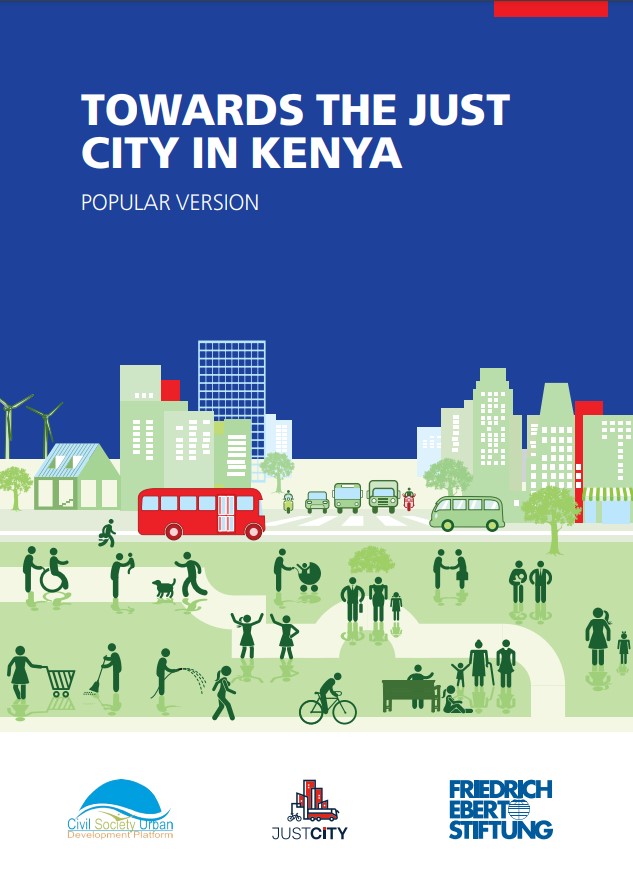 Cover of publication "Towards the just city in Kenya. Popular Version"