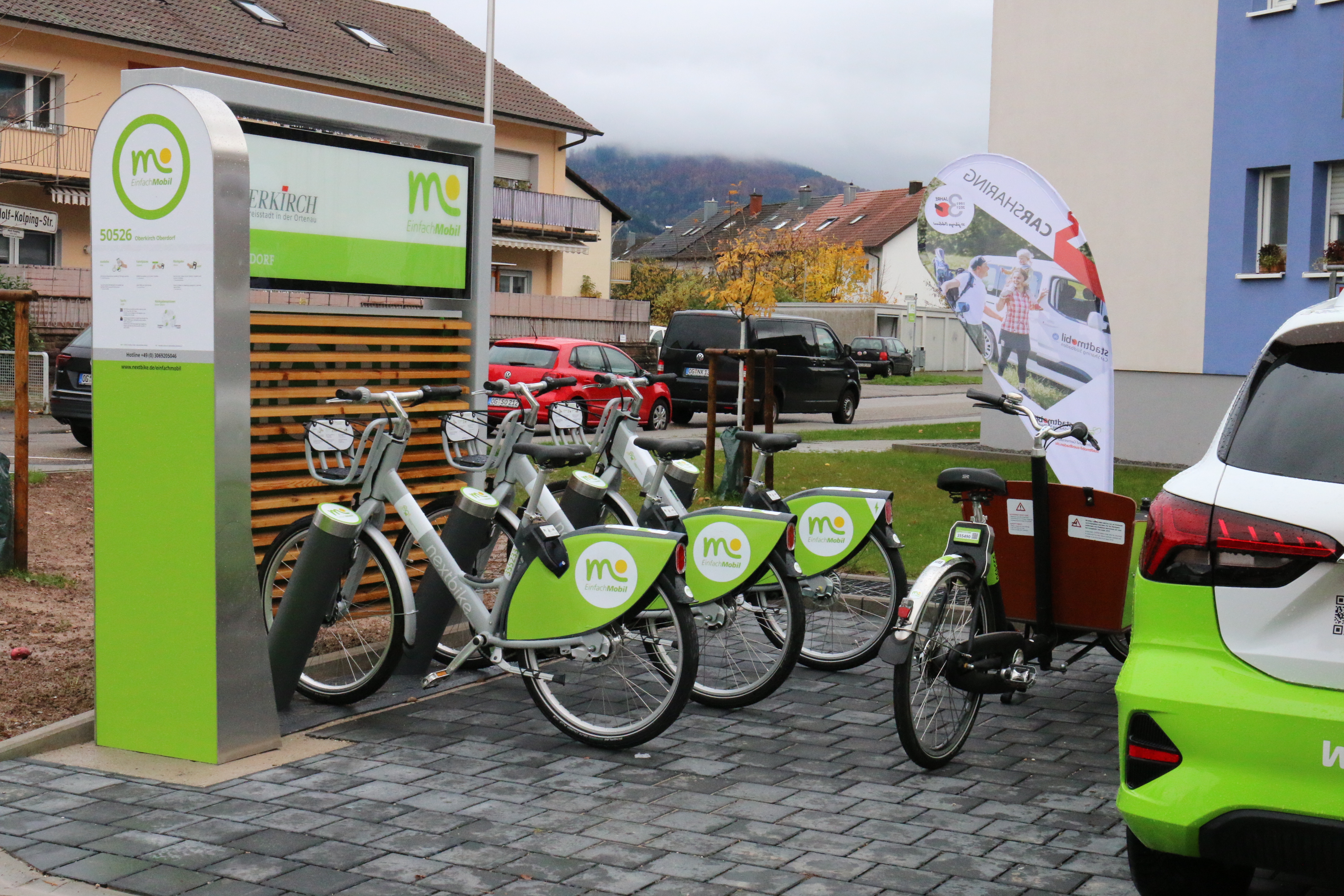 E-Bike-Station am Bahnhof Oberkirch