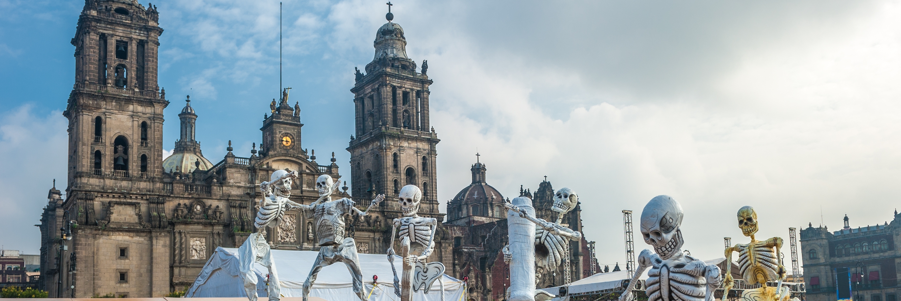 „El Día de los Muertos” - „Tag der Toten“ in Mexiko-Stadt, Mexiko