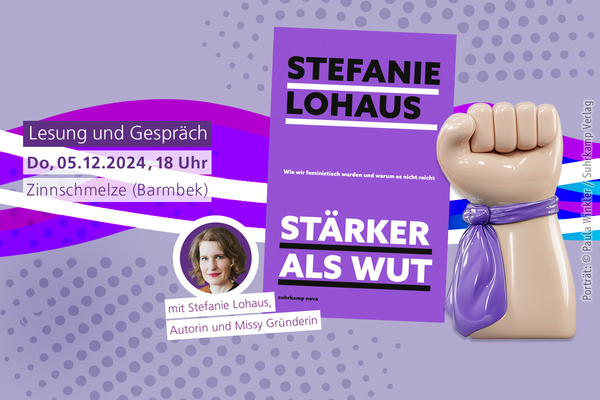 von IconScreen (Gestaltung)
Titelbild zur Lesung mit Stefanie Lohaus