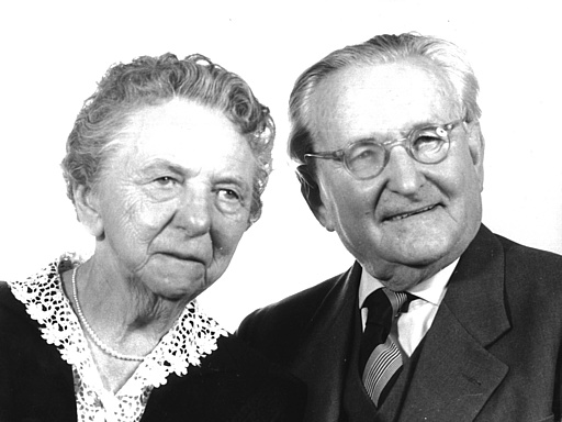 Paul und Clara Löbe, 1958