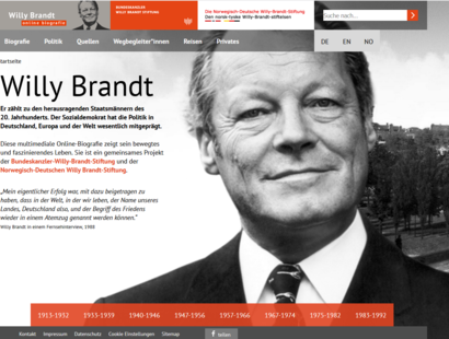 Willy Brandt - Onlinebiografie