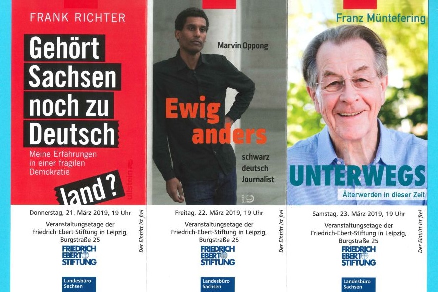 Veranstaltungsprogramm zur Leipziger Buchmesse 2019