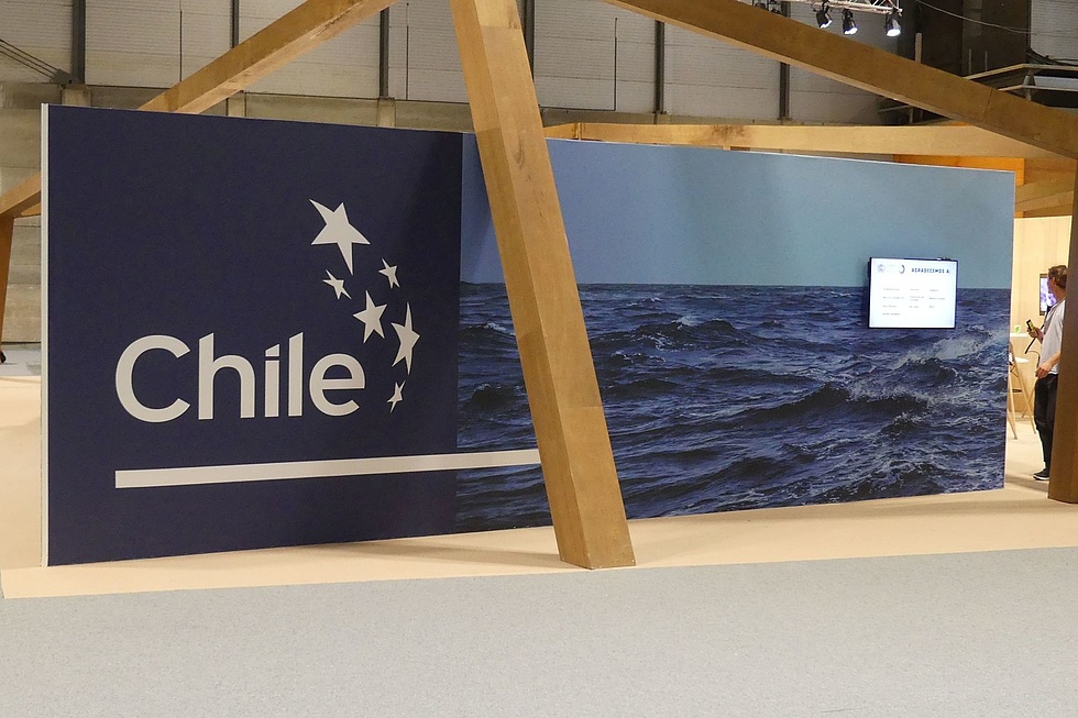 UN-Klimakonferenz 2019 - Chile Ausstellung