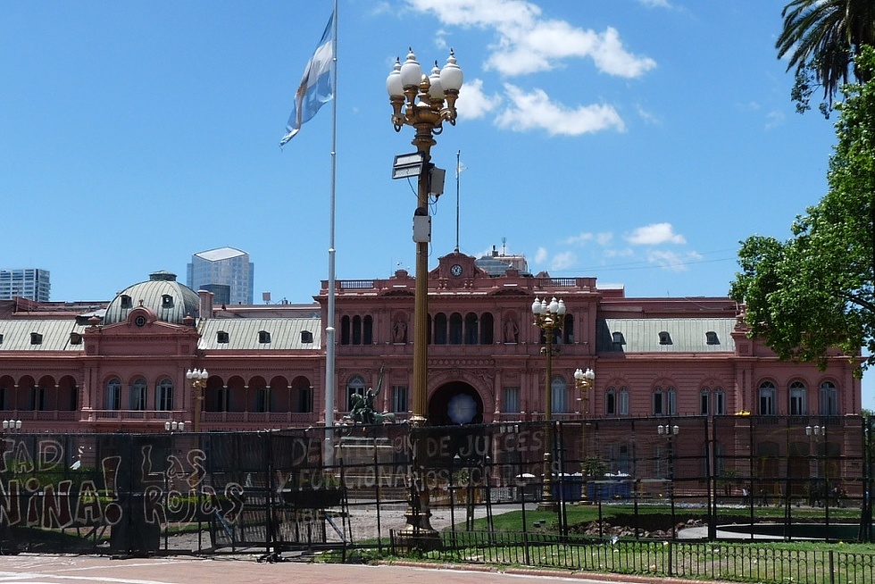Casa Rosada, Präsidentschaftspalast in Buenos Aires