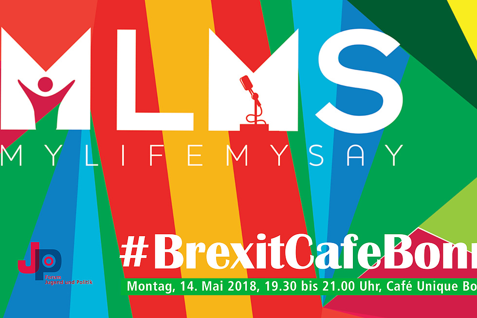 Hinweis auf die Veranstaltung "Brexit Café Bonn" am 14. Mai 2018
