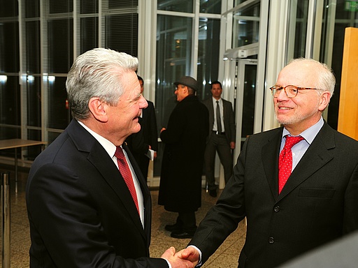 Begrüßung: Gauck & Schmidt