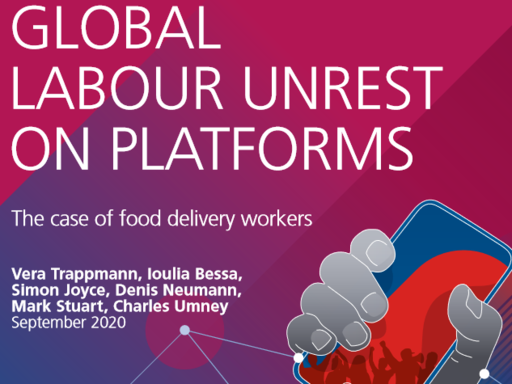 Global labour unrest on platforms (en)