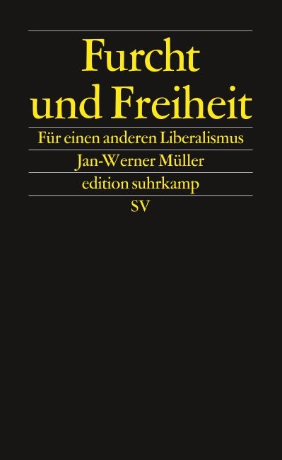 Buchcover Mueller Furcht und Freiheit 