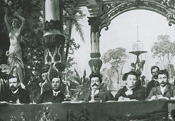 Friedrich Ebert auf dem Parteitag 1904