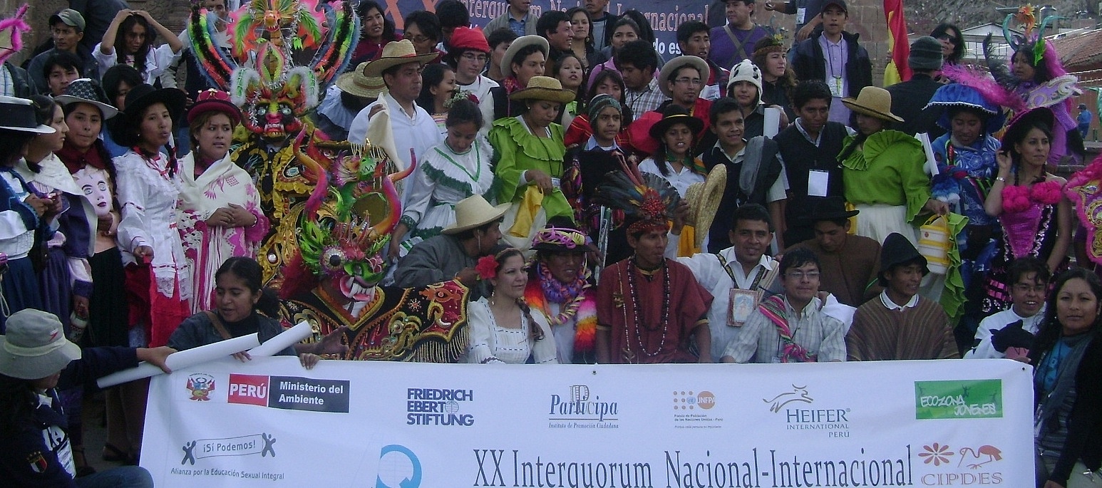 Seminar „Jugendliche vom Land und aus der Stadt schaffen Räume für politische Partizipation XX Interquorum (FES-Jugendnetzwerk) National-International“ in Puno, Peru