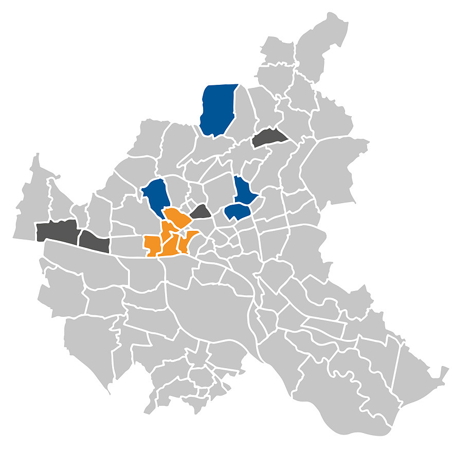 Landkarte Stadt Hamburg