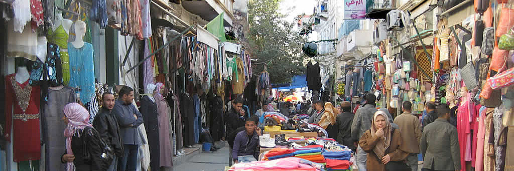 Markt in Tripolis, Libyen