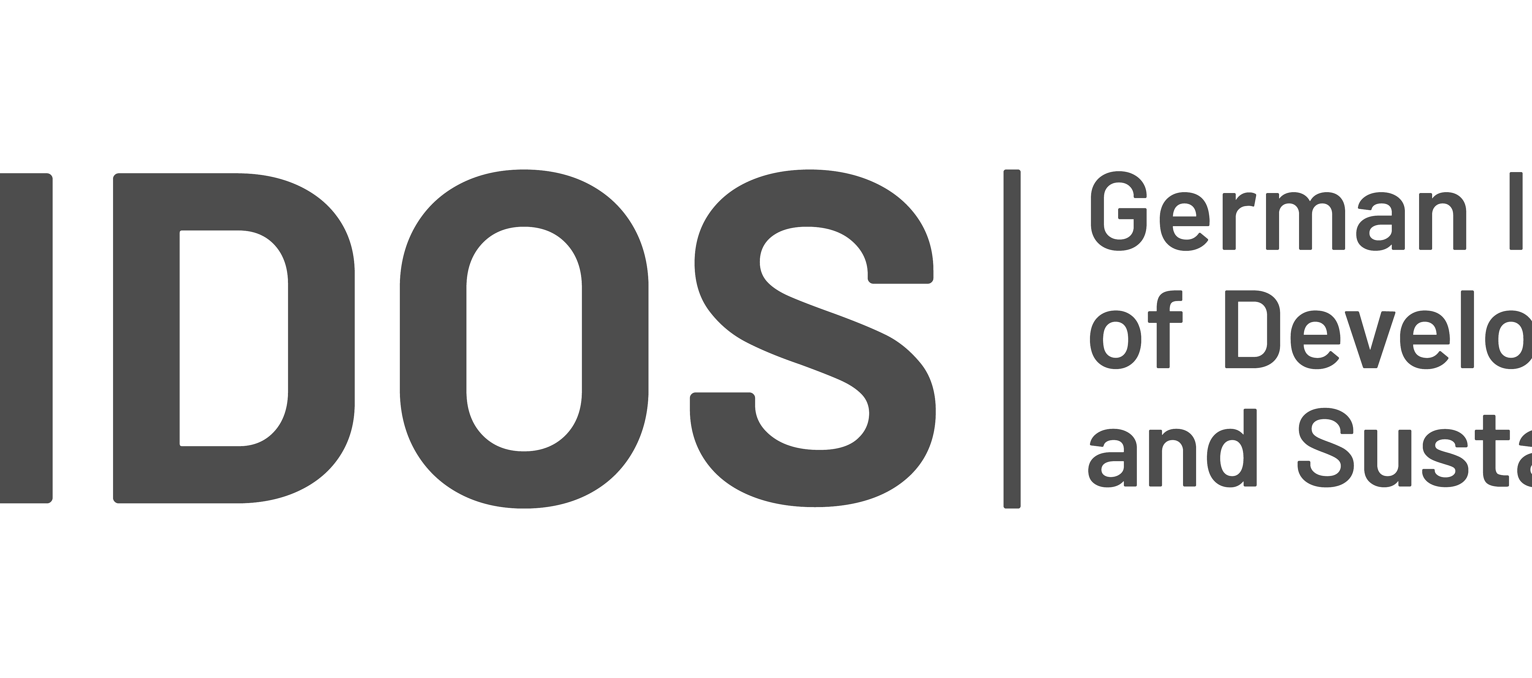 IDOS Logo, German Institute of Development and Sustainability