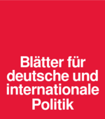 Zu Blätter für deutsche und internationale Politik
