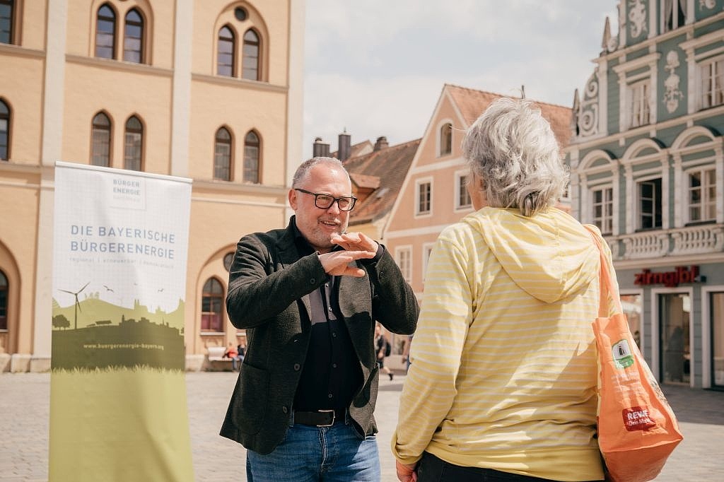 Markus Käser, der als Aktivist und Kommunalpolitiker die Energiewende in Pfaffenhofen von Anfang an begleitet und mitgestaltet.