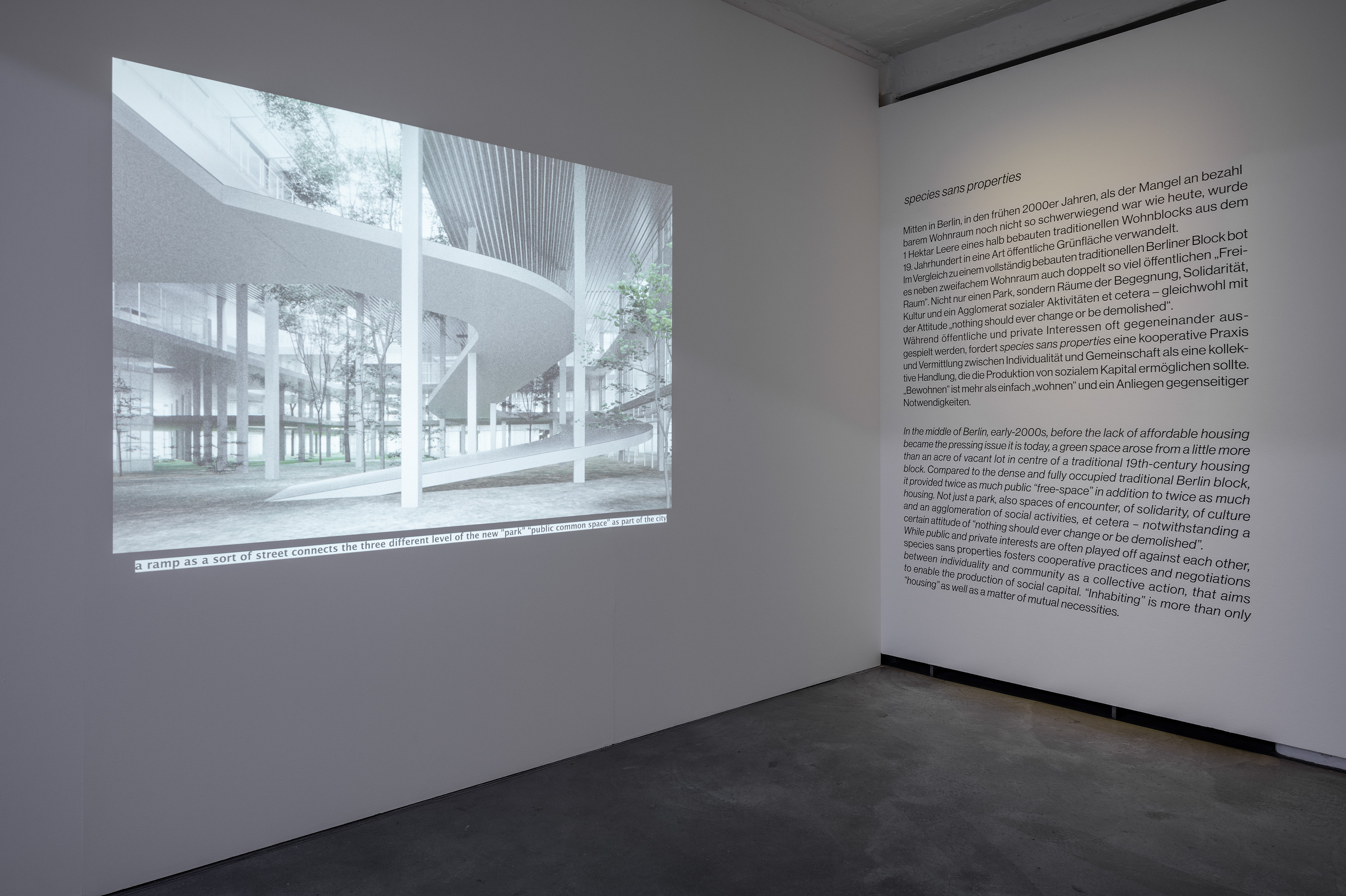 „species sans properties“ von Amir Tabatabaeis, ein projiziertes Gebäude ist Teil seiner architektonischen Vision