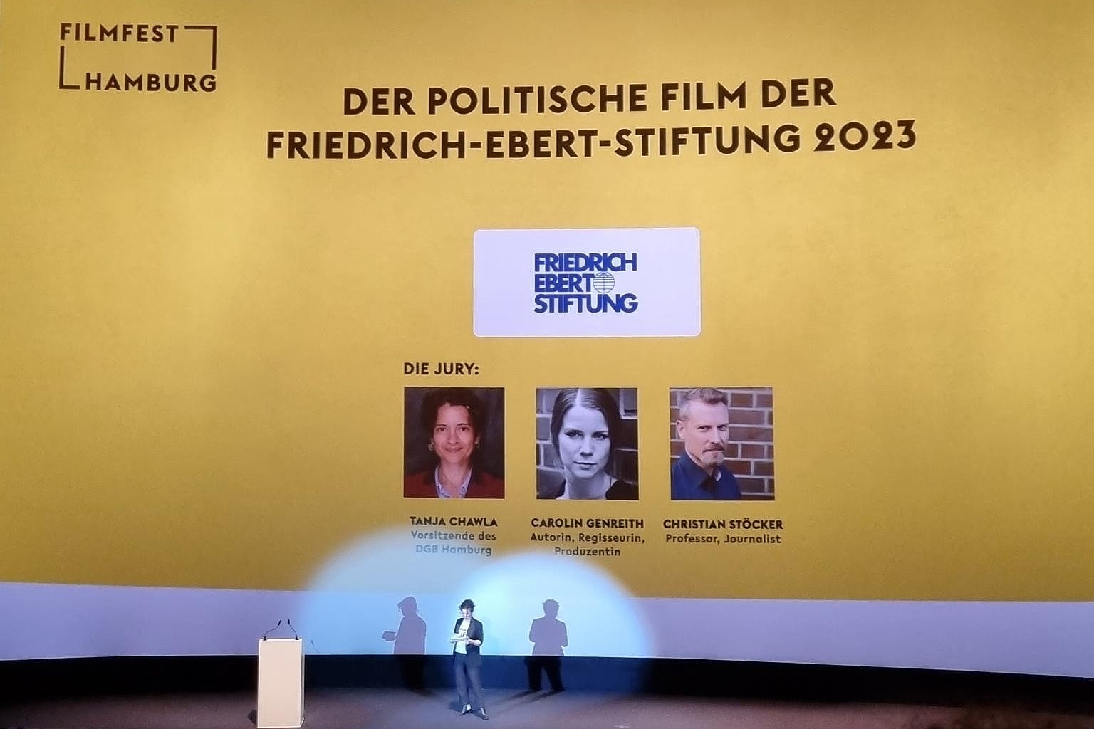 Der politische Film der Friedrich-Ebert-Stiftung, Preisverleihung 7.10.23