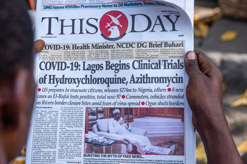 Tageszeitschrift Lagos