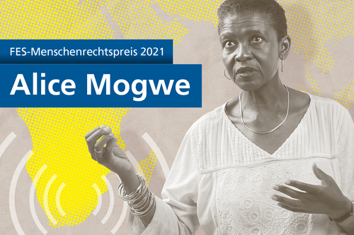 Gewinnerin des FES Menschenrechtspreises 2021: Alice Mogwe