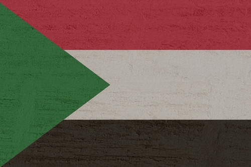 Landesflagge des Sudans
