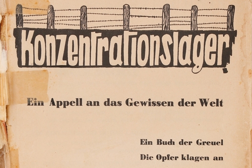 Cover des Buches "Konzentrationslager"