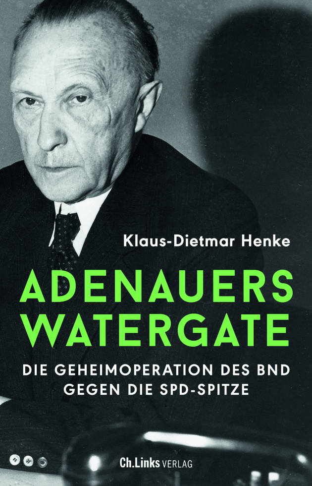 Buchcover Adenauers Watergate