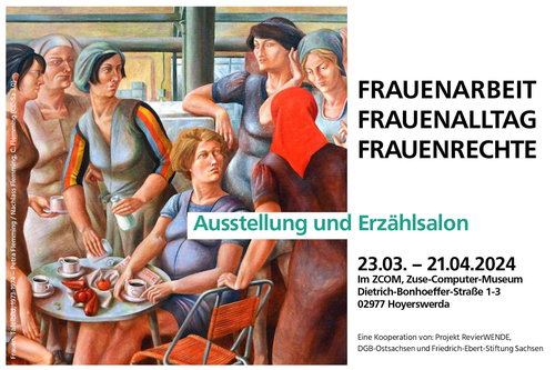 dekoratives Bild: Ausstellungseröffnung: Frauenarbeit, Frauenalltag, Frauenrechte