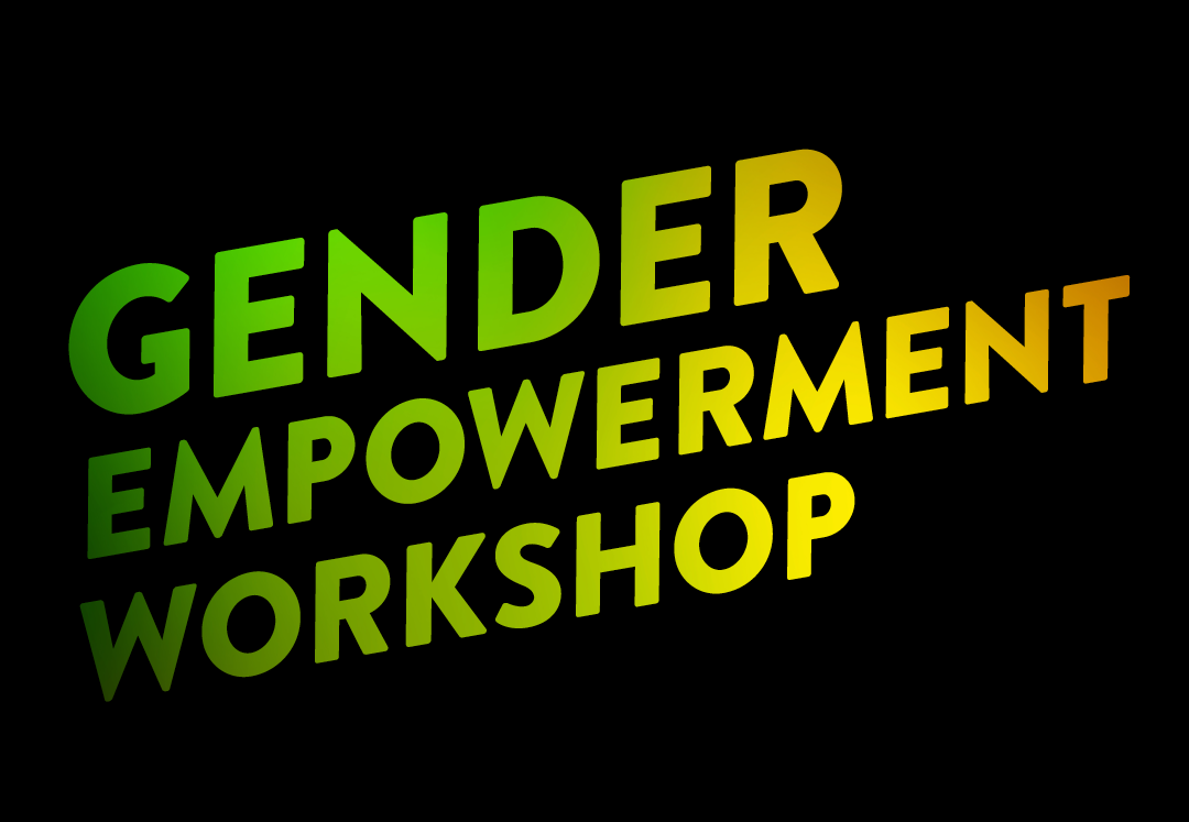 Schriftzug Gener Empowerment Workshop
