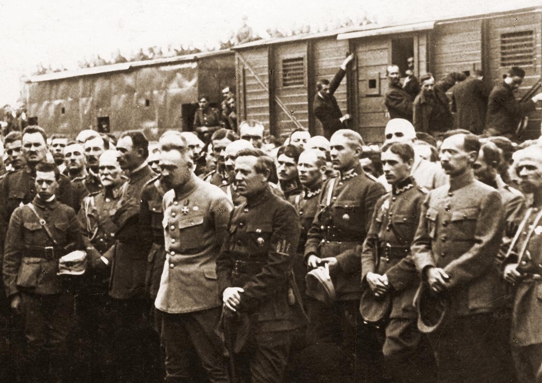 General und polnisches Staatsoberhaupt Pilsudski am 5.9.1920