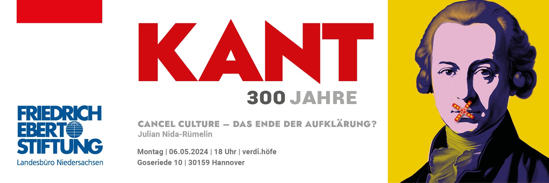 Kant 300 Jahre. Cancel culture – Das Ende der Aufklärung?