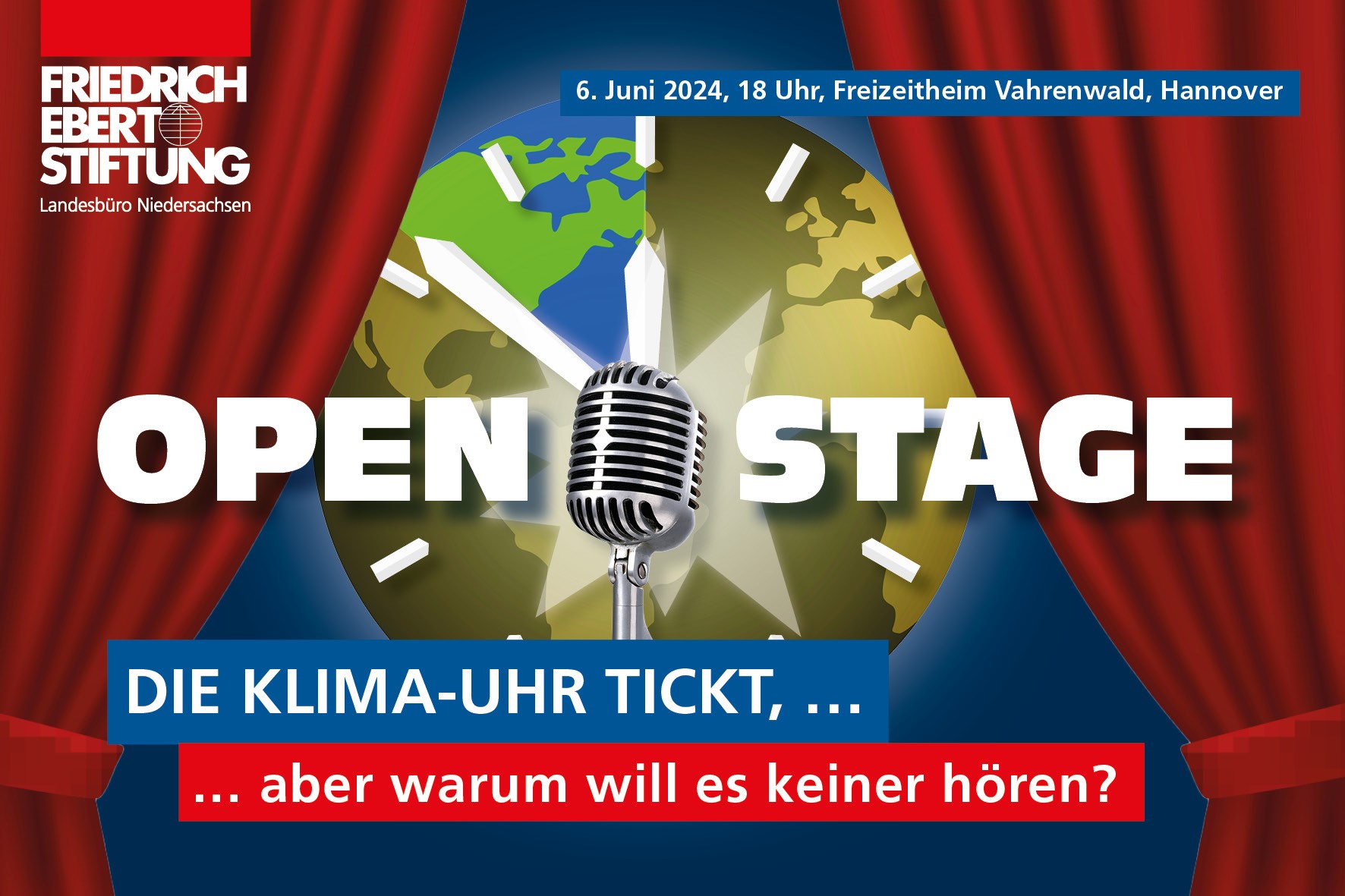 Open Stage - Die Klima-Uhr tickt, aber warum will es keiner hören?