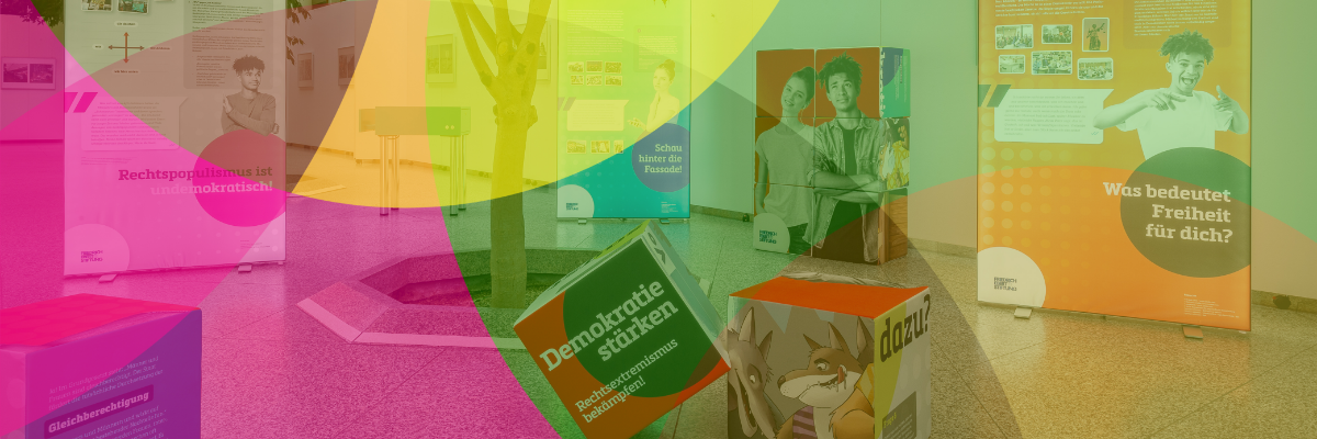 Ausstellung: Demokratie stärken - Rechtsextremismus bekämpfen