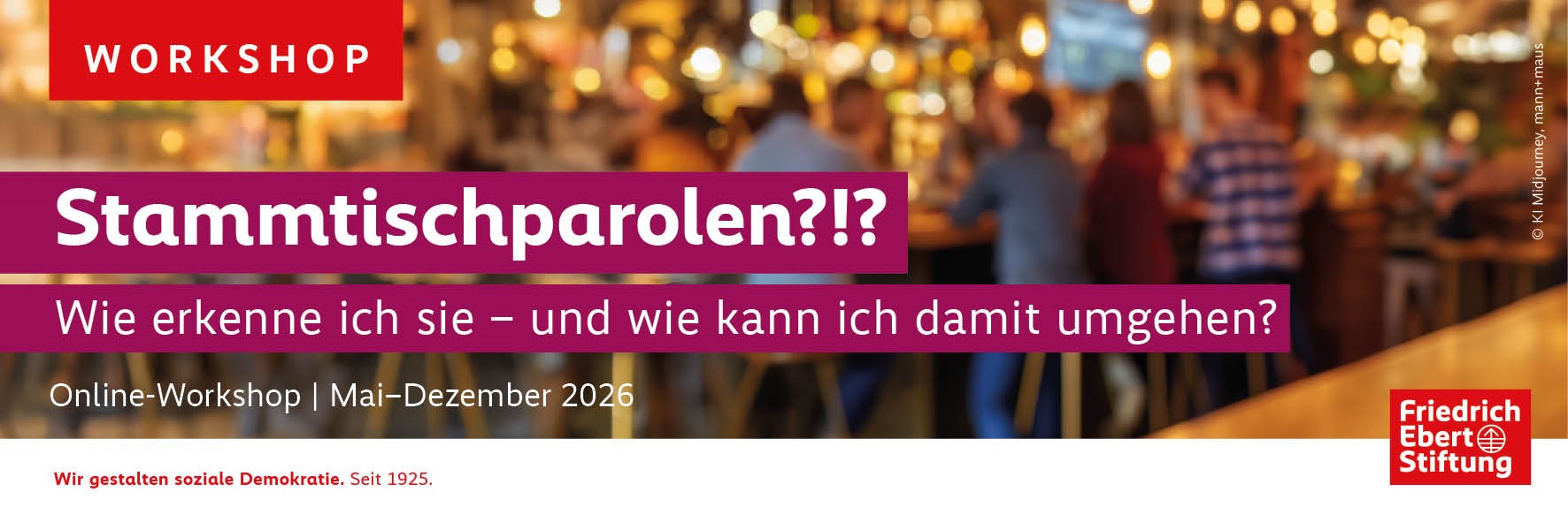 Stammtischparolen?!? Wie erkenne ich sie - und wie kann ich damit umgehen?