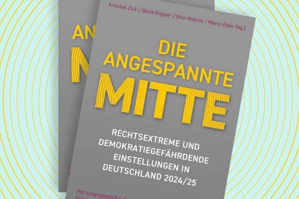 Die angespannte Mitte - Rechtsextreme und demokratiegefährdende Einstellungen in Deutschland 2024/25