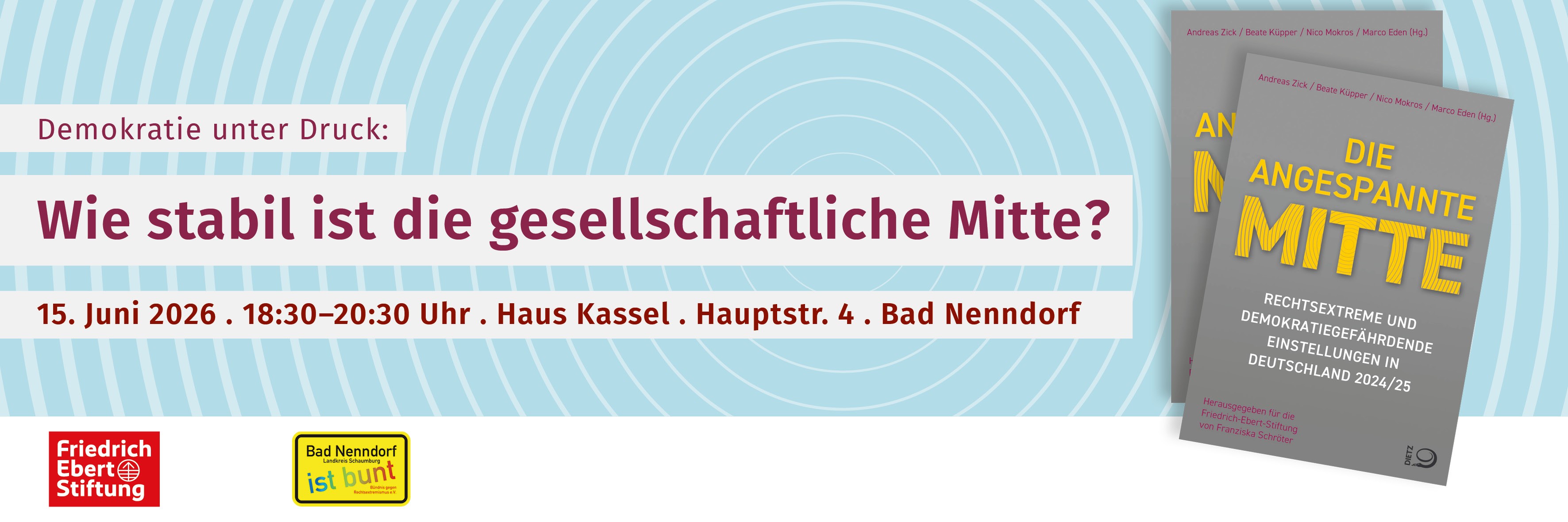 Die angespannte Mitte, Vorstellung der FES-Mitte-Studie