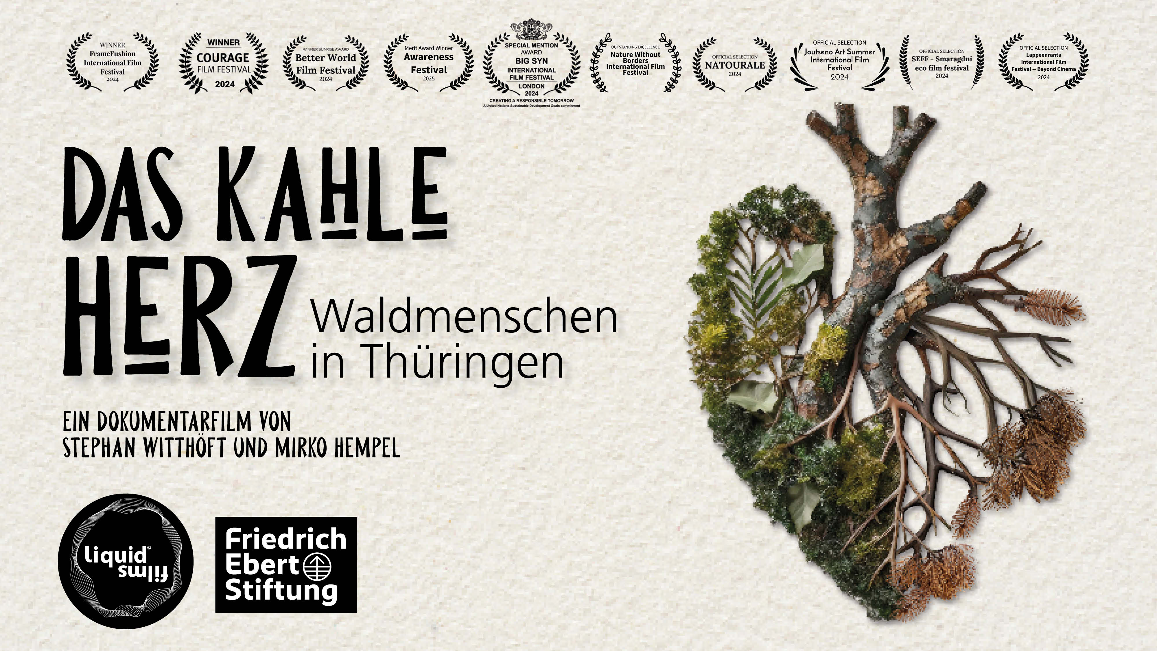 "Das Kahle Herz – Waldmenschen in Thüringen" Film und Gespräch
