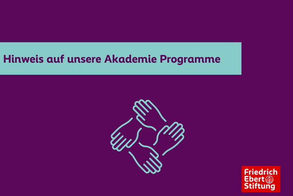 Titelbild für Akademie Programme der FES