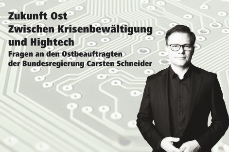 Carsten Schneider beim Mitteldeutschen WirtschaftsDialog