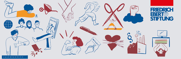 Mehrere Bilder zum Thema Mitbestimmung