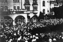 Demonstration im Januar 1919 in Jena